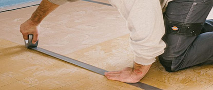 Isolation sous chape